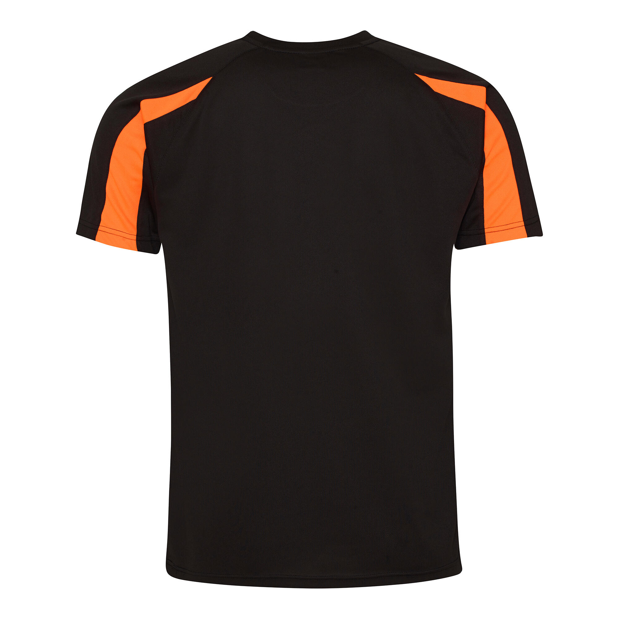 Sport TShirt Cool Contrast Herren Schwarz/Orange 2/2