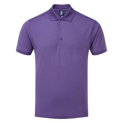 Heren coolchecker poloshirt (marine)