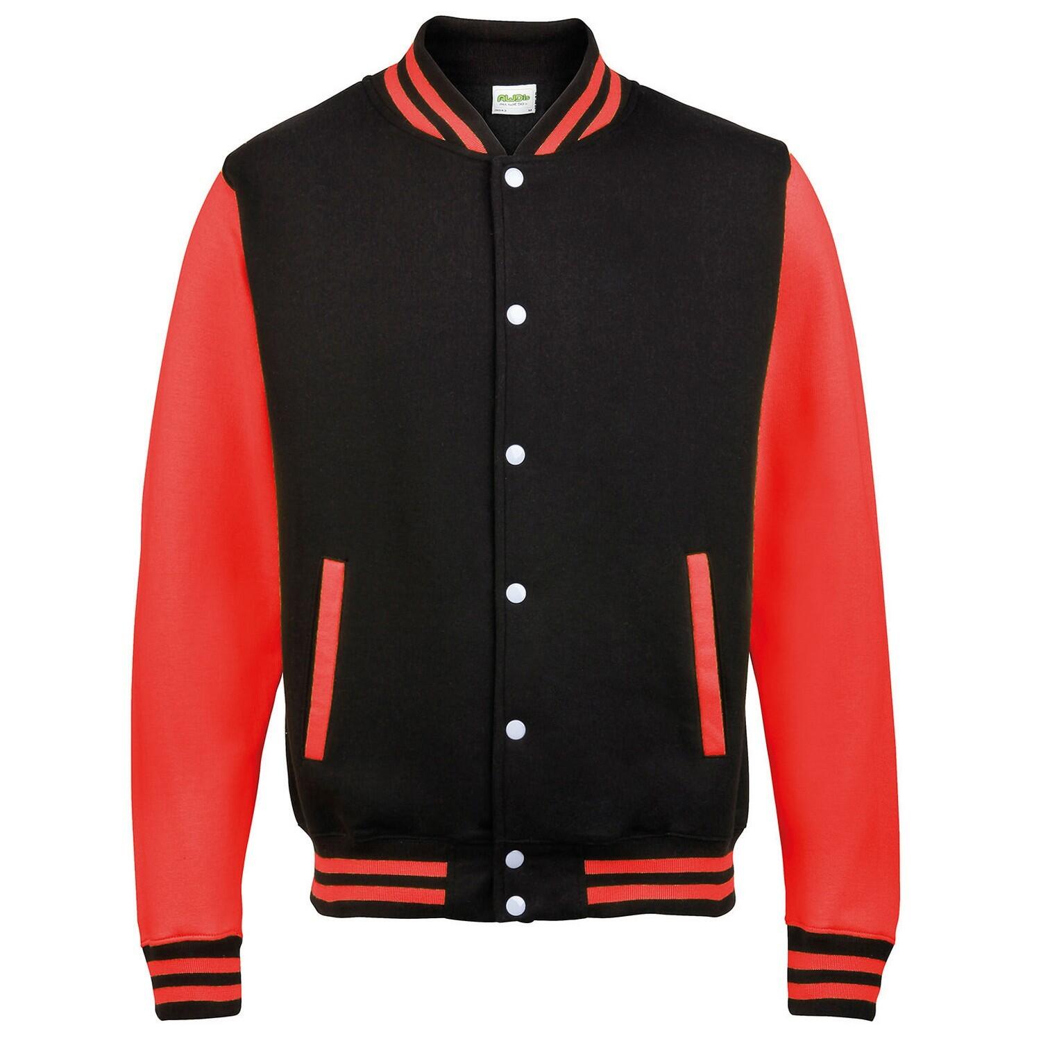 black / fluo red