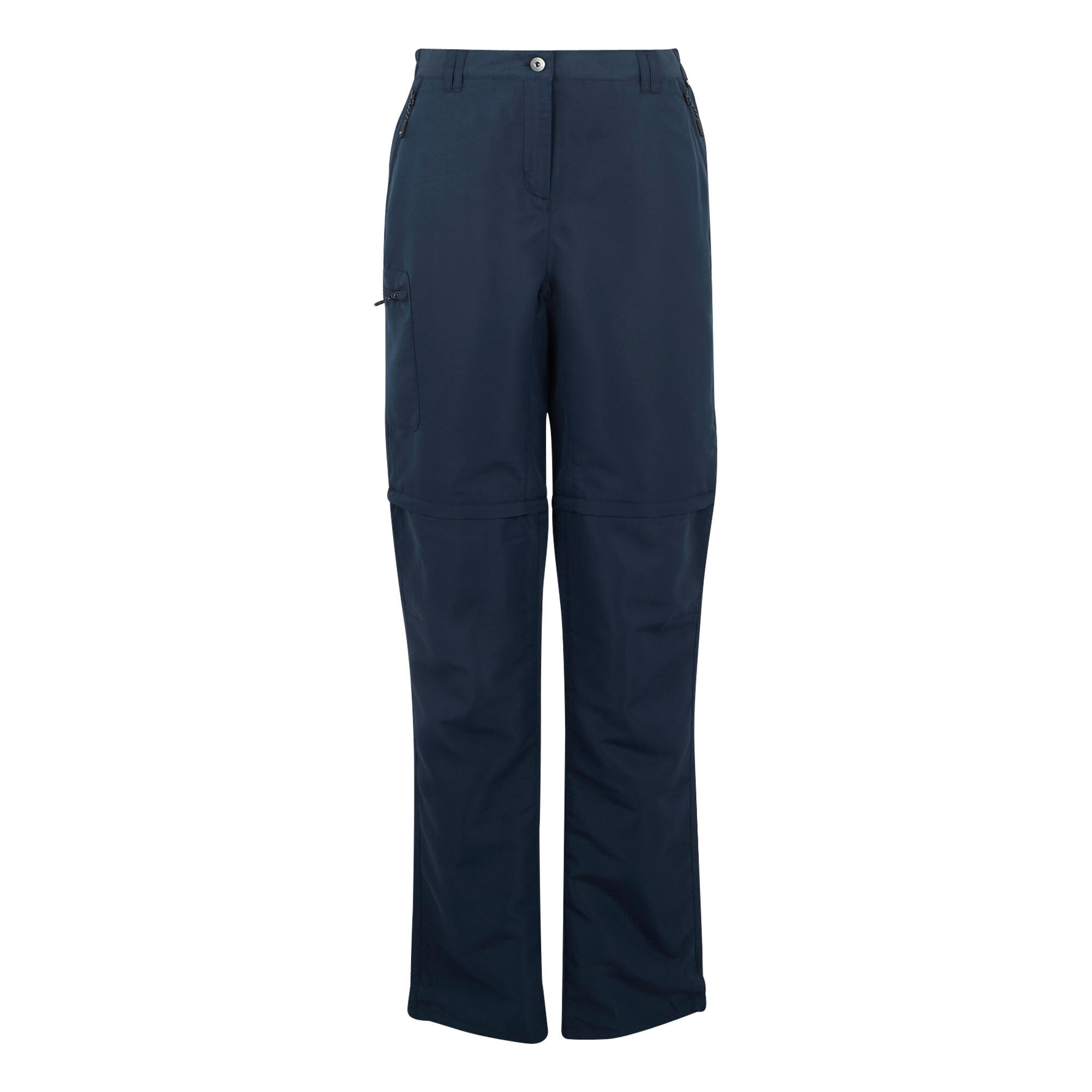 REGATTA Pantaloni Da Trekking Cerniera Rimovibile Donna Regatta Chaska III Blu Navy
