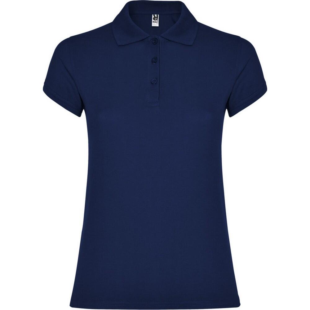 Roly - Polo Star Femme (bleu Marine) - T-shirt Manches Courtes - Bleu - S - Decathlon