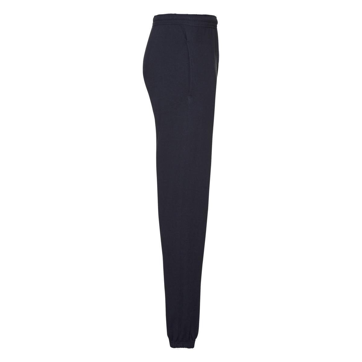 Mens Classic Elasticated Jogging Bottoms (Deep Navy) 2/2