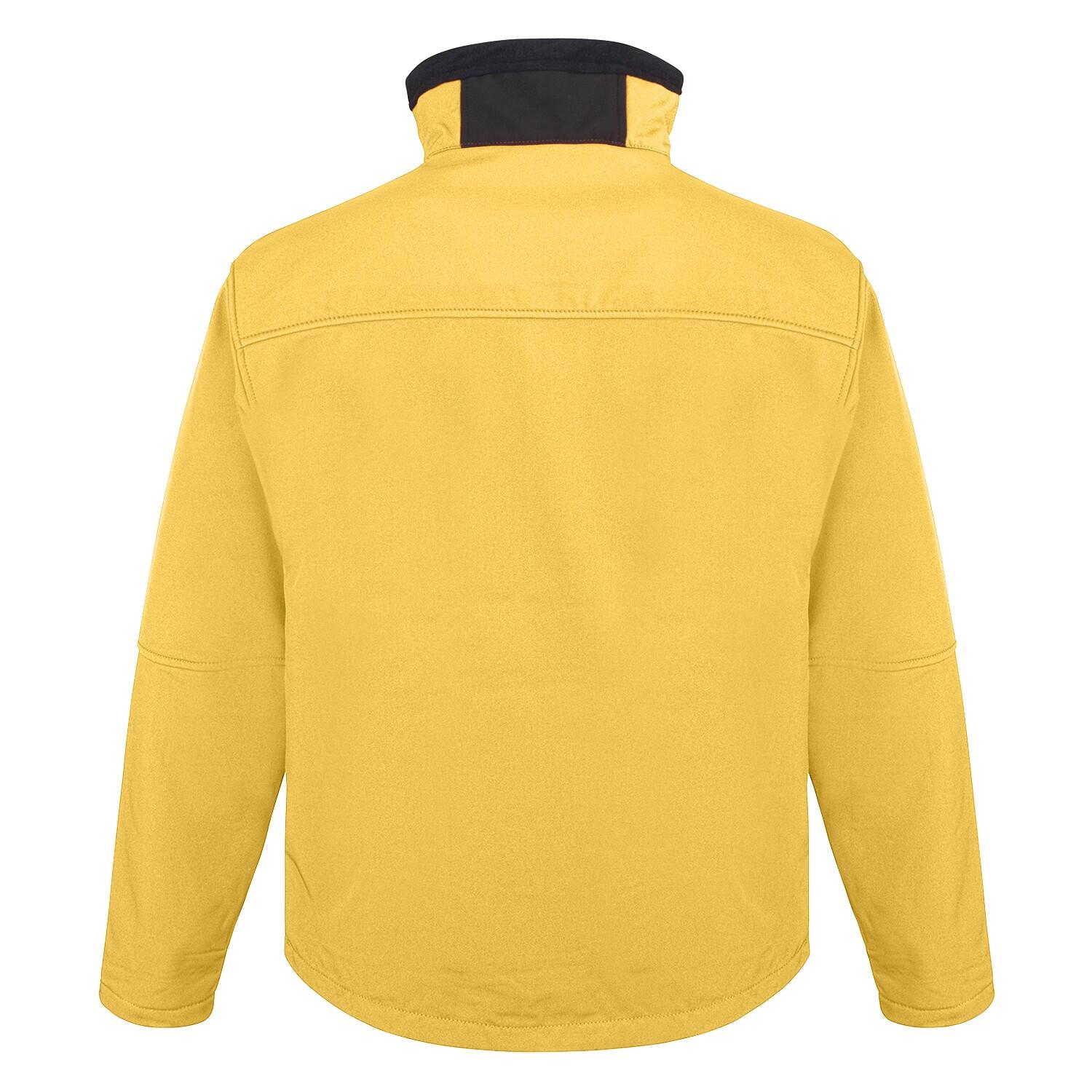 Mens Activity Soft Shell Jacket (Sports Yellow) 2/3