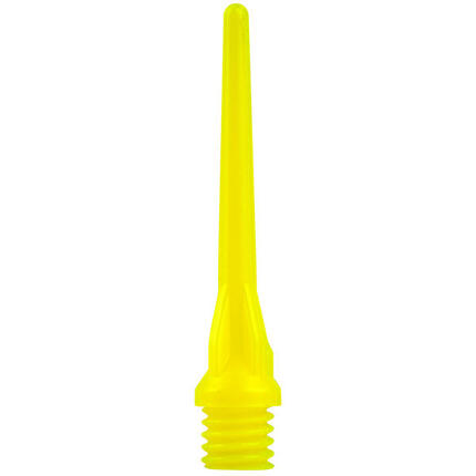 Dartspitzen Longlife 2BA, lang Neongelb 100 Stück Darts / Softdarts Unisex