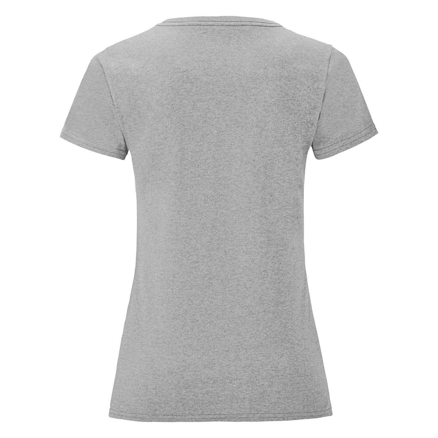 Womens/Ladies Iconic Heather TShirt (Athletic Heather Grey) 2/3