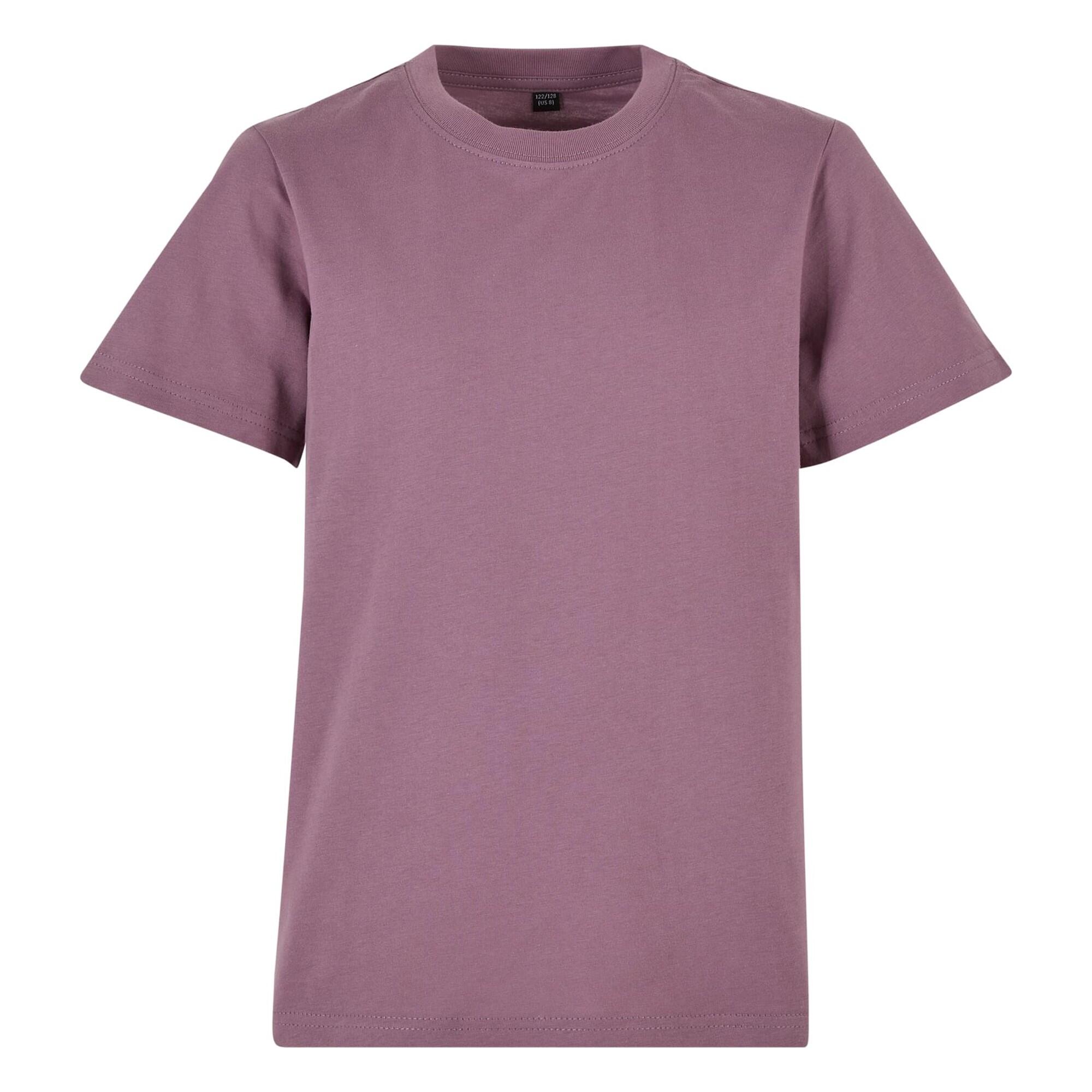 Crianças/Crianças T-shirt básica 2.0 Violeta da uva