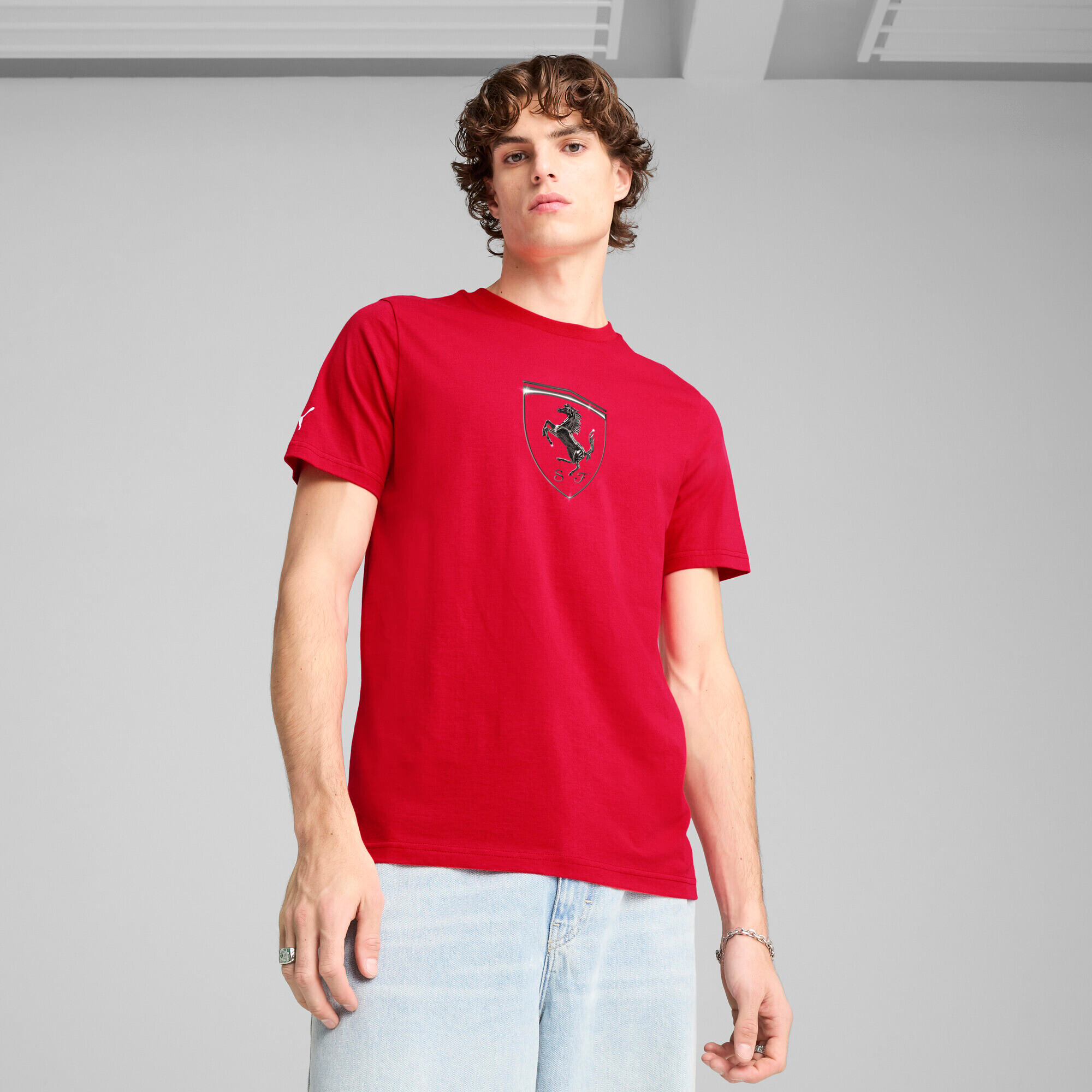T-shirt Puma Ferrari Race Tonal Big Shield 2/5