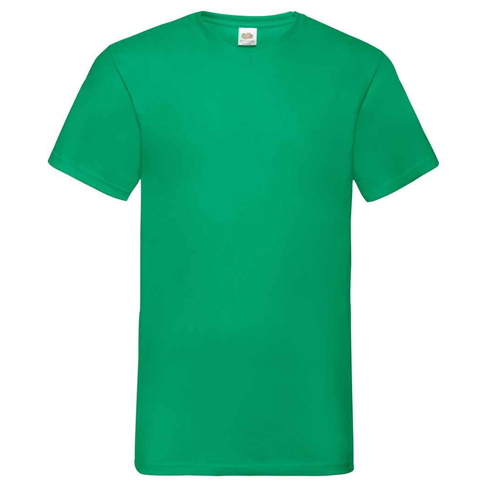 Tricou Drumeții În Natură Fruit Of The Loom Valueweight V Neck Adulți
