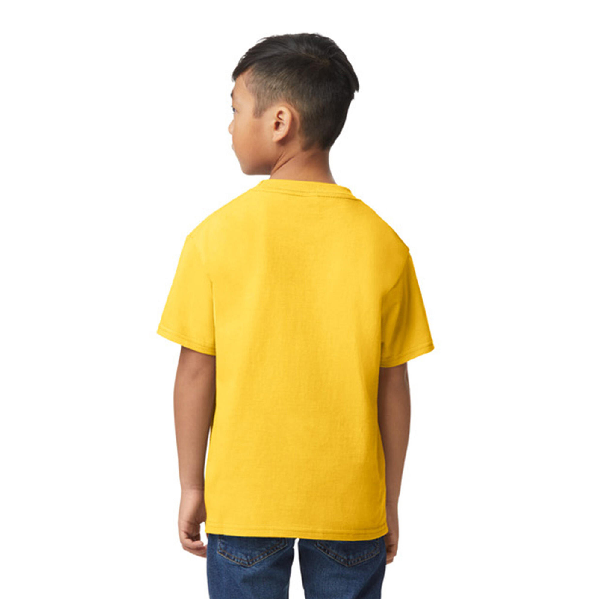 "Softstyle" TShirt für Kinder Gänseblümchen-Gelb 2/2