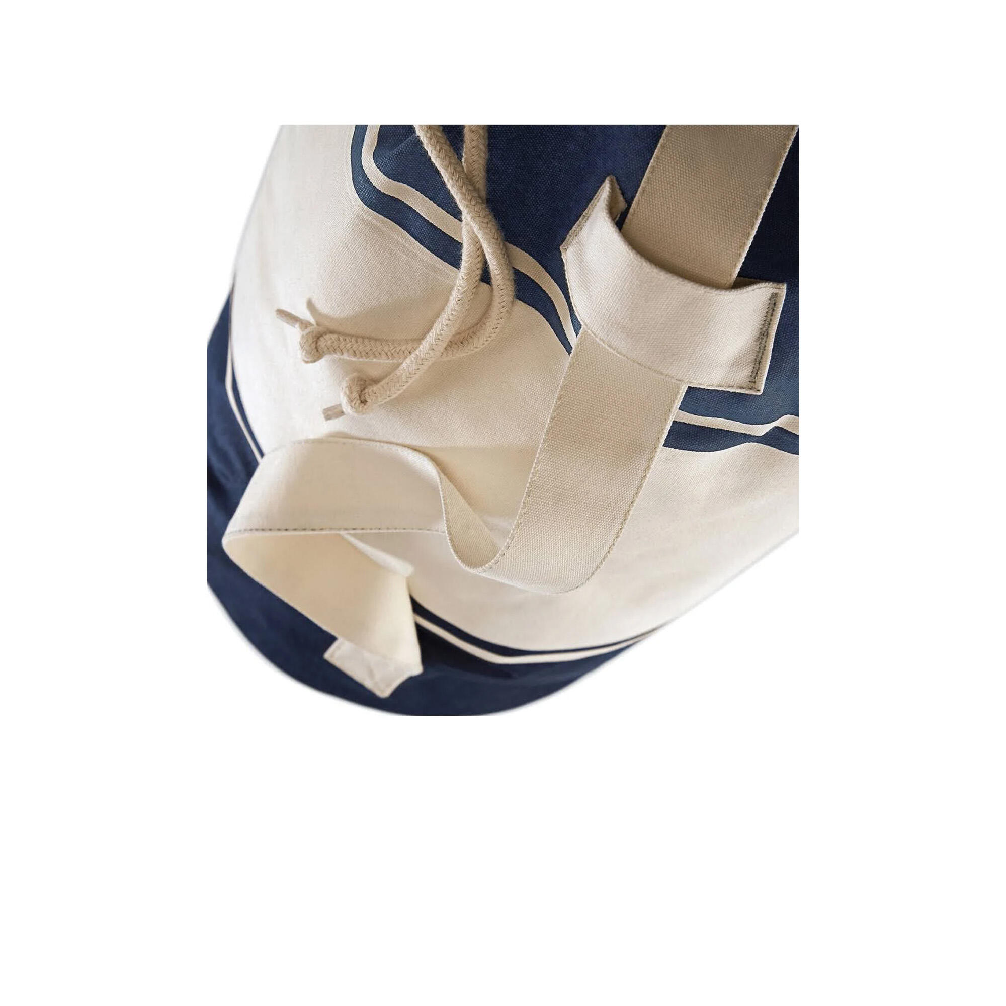 30L Duffle Bag (Navy/Off White) 2/4