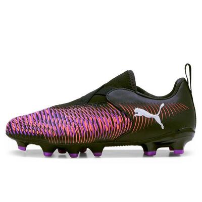 Botas de fútbol FUTURE 8 MATCH LL FG/AG Niños PUMA Black White Glowing Red