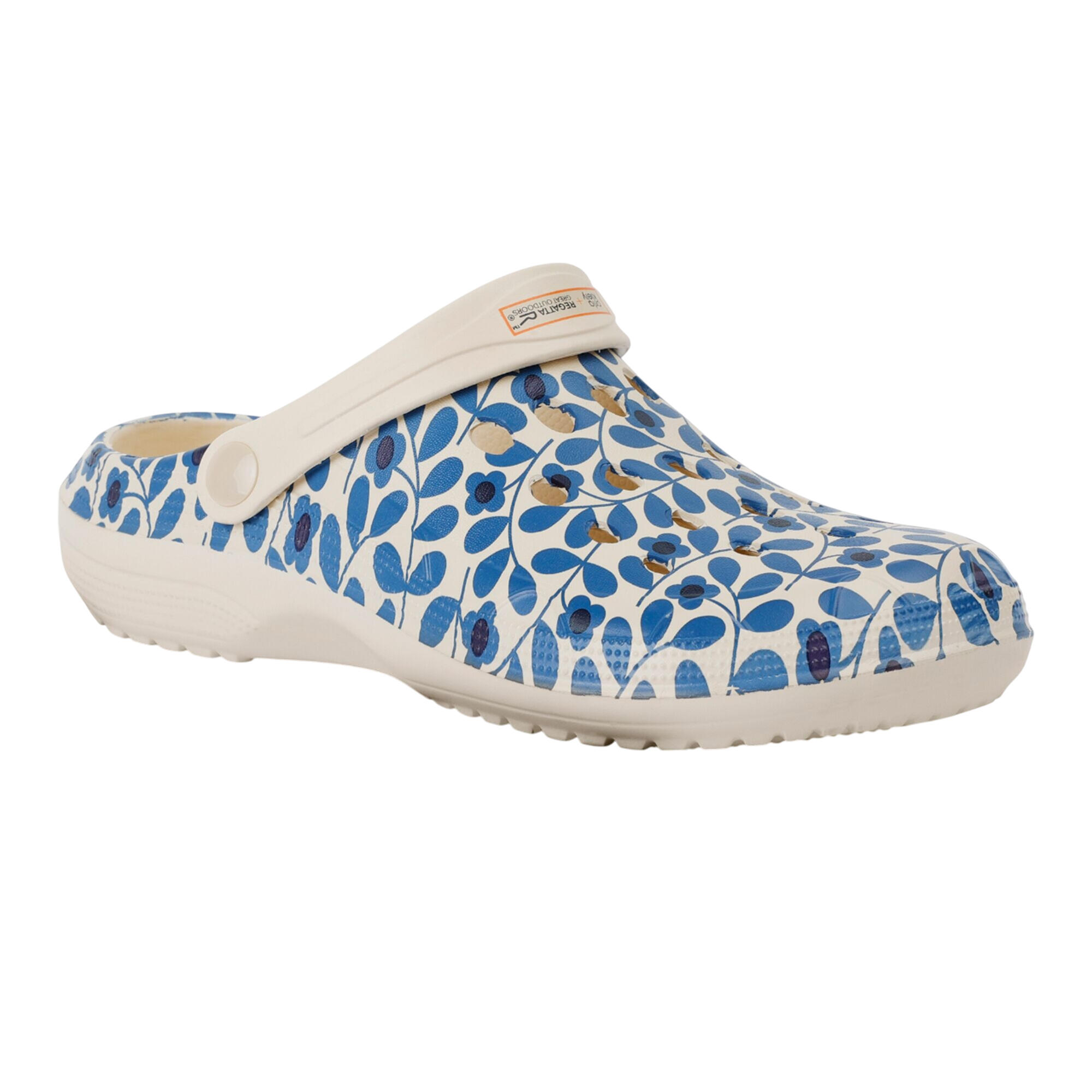 REGATTA Dames Orla Kiely Jasmine Bloemen Klompen (Blauw)