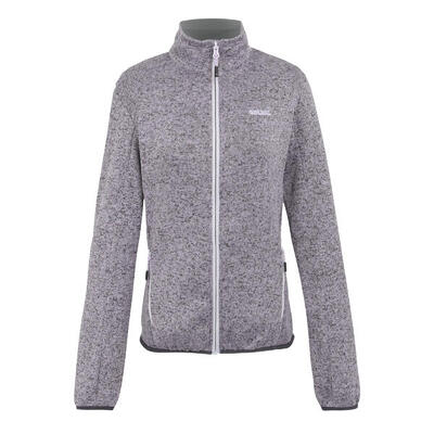 Dames newhill ii full zip fleecejack (lila distel/lila hint)