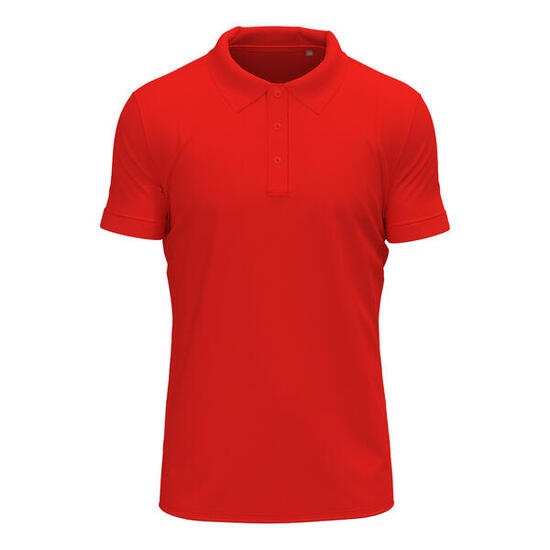 Polo CLIVE Homme (Rouge Écarlate)