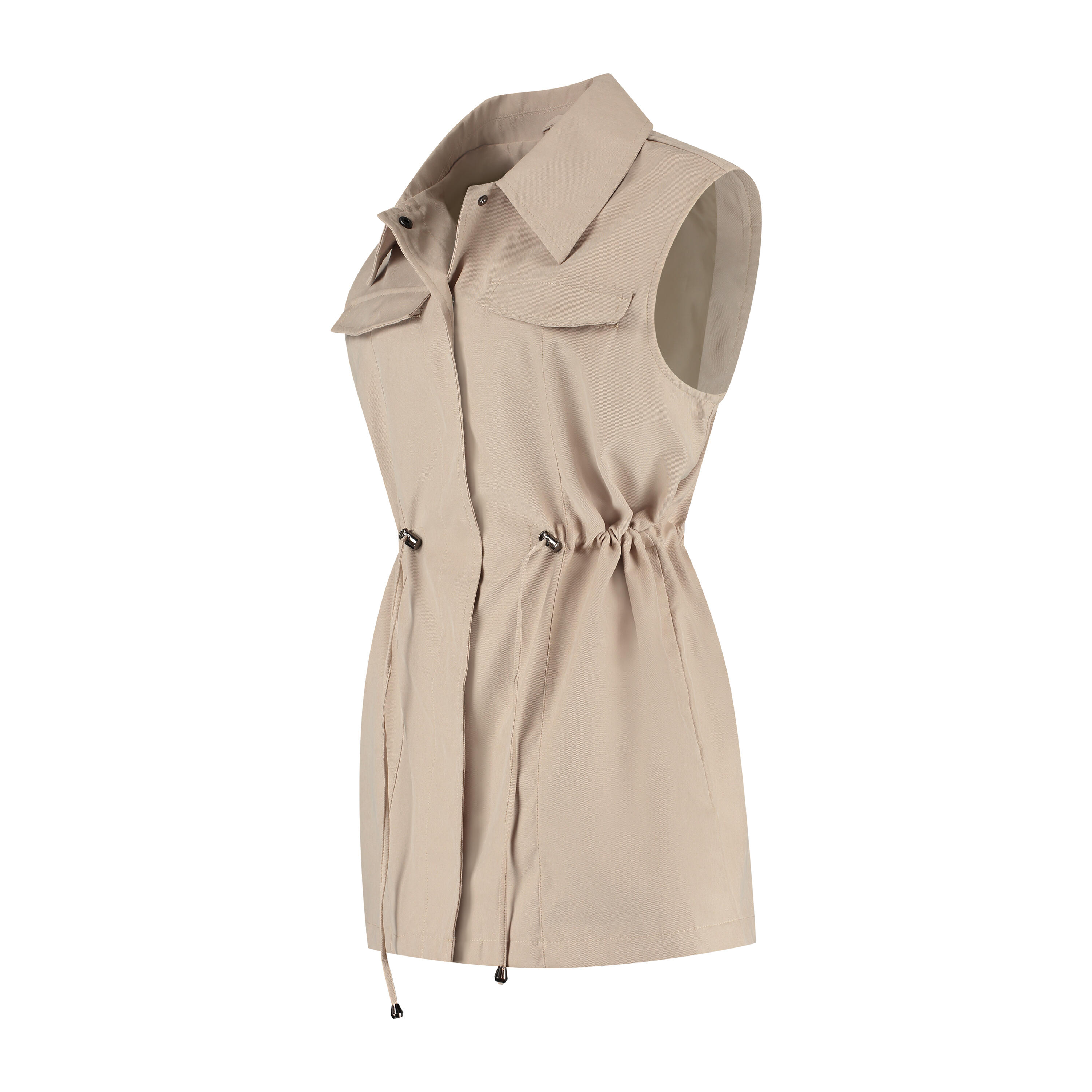 Cleo Donna - Bodywarmer - Sabbia 3/6