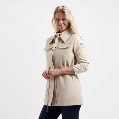 Cleo dames - bodywarmer - zand