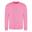 Camisola Unisexo para Adultos Lisos Rosa Algodão-Doce