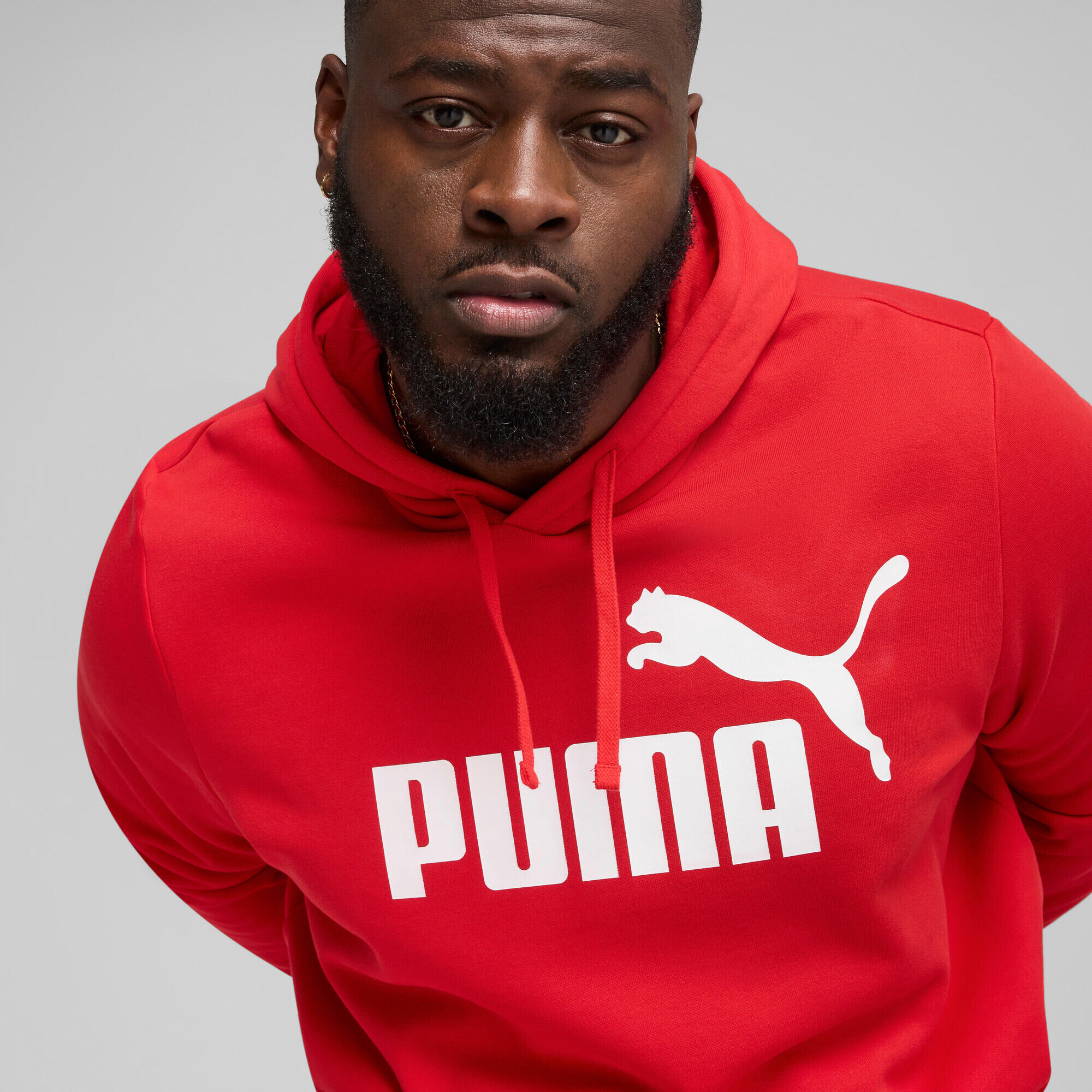 Felpa con cappuccio Essentials con logo N. 1 da uomo PUMA 7/7