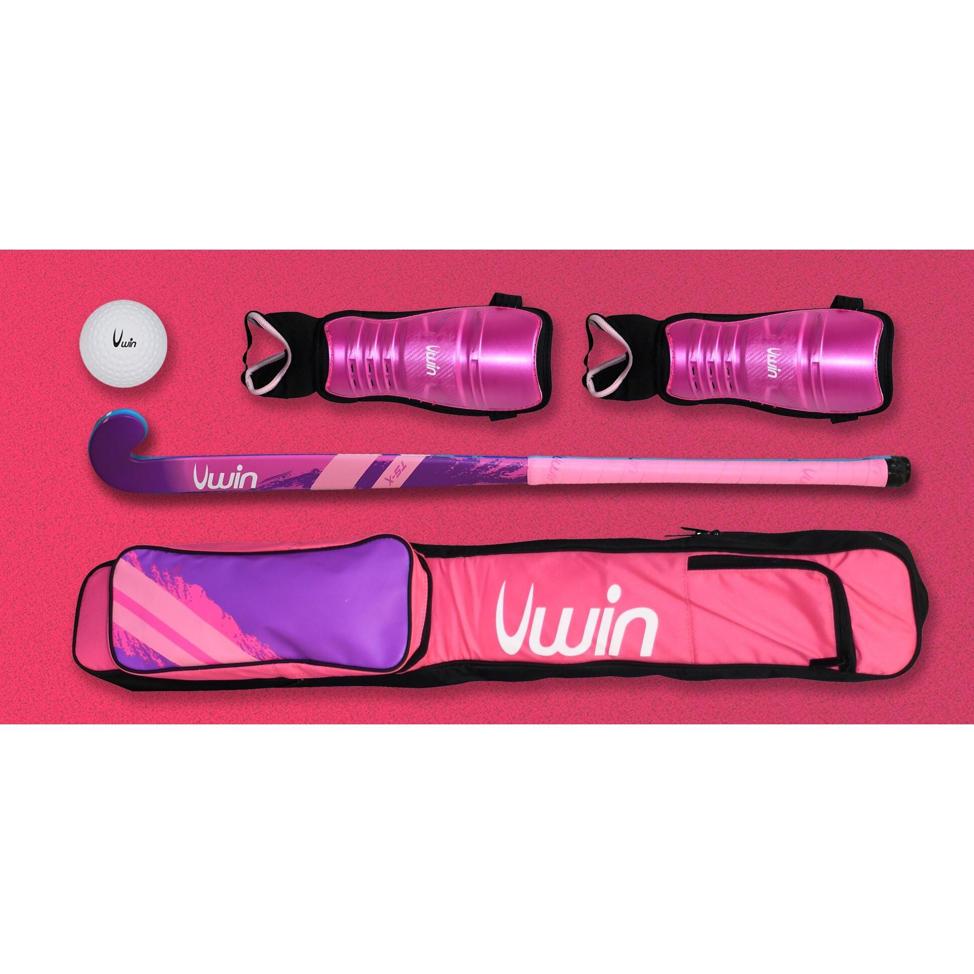 Hockey Stick Bag (Pink/Purple/Charcoal) 2/2