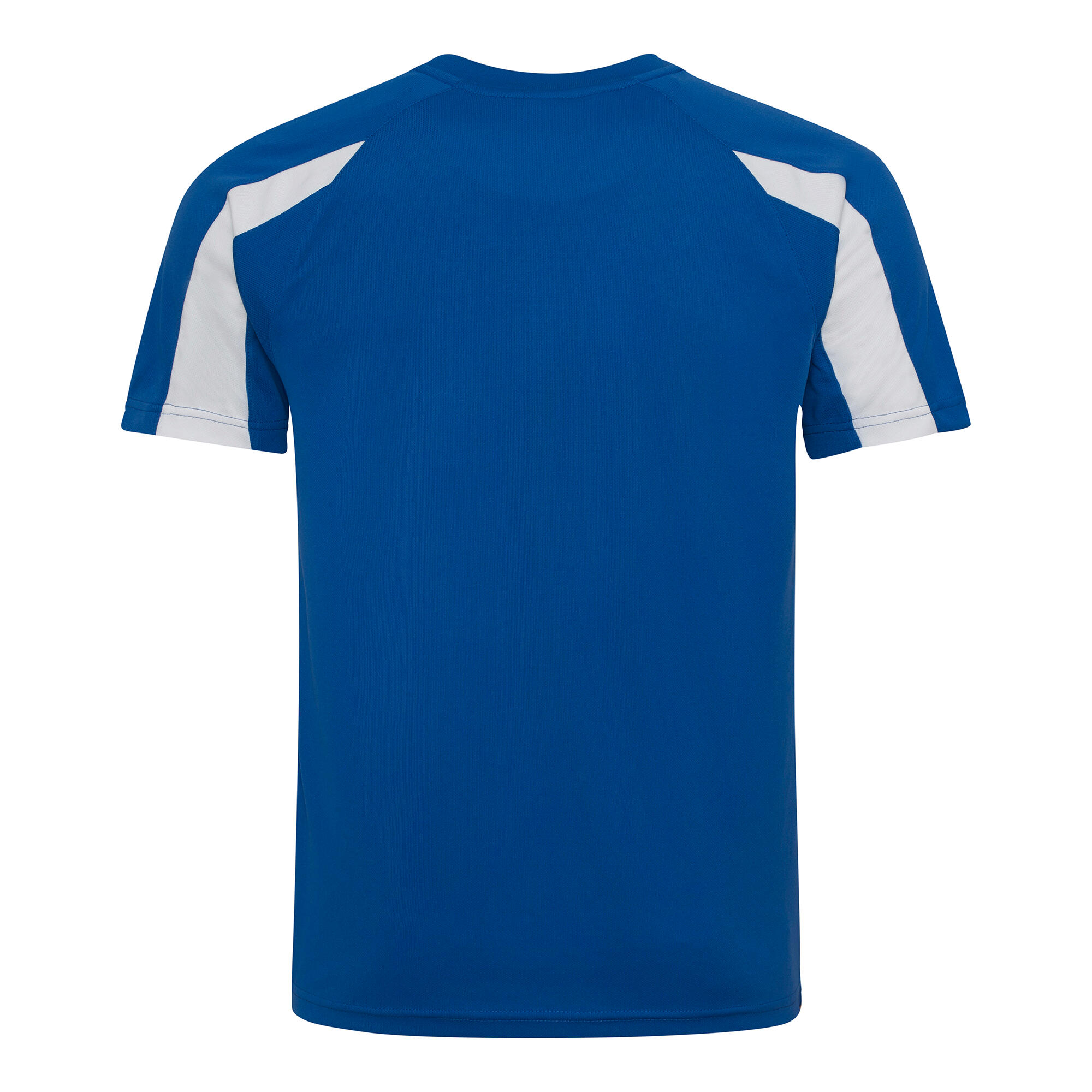 Sport TShirt Cool Contrast Herren Royalblau/Schneeweiß 2/2