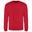 Camisola Unisexo para Adultos Lisos Vermelho Fogo