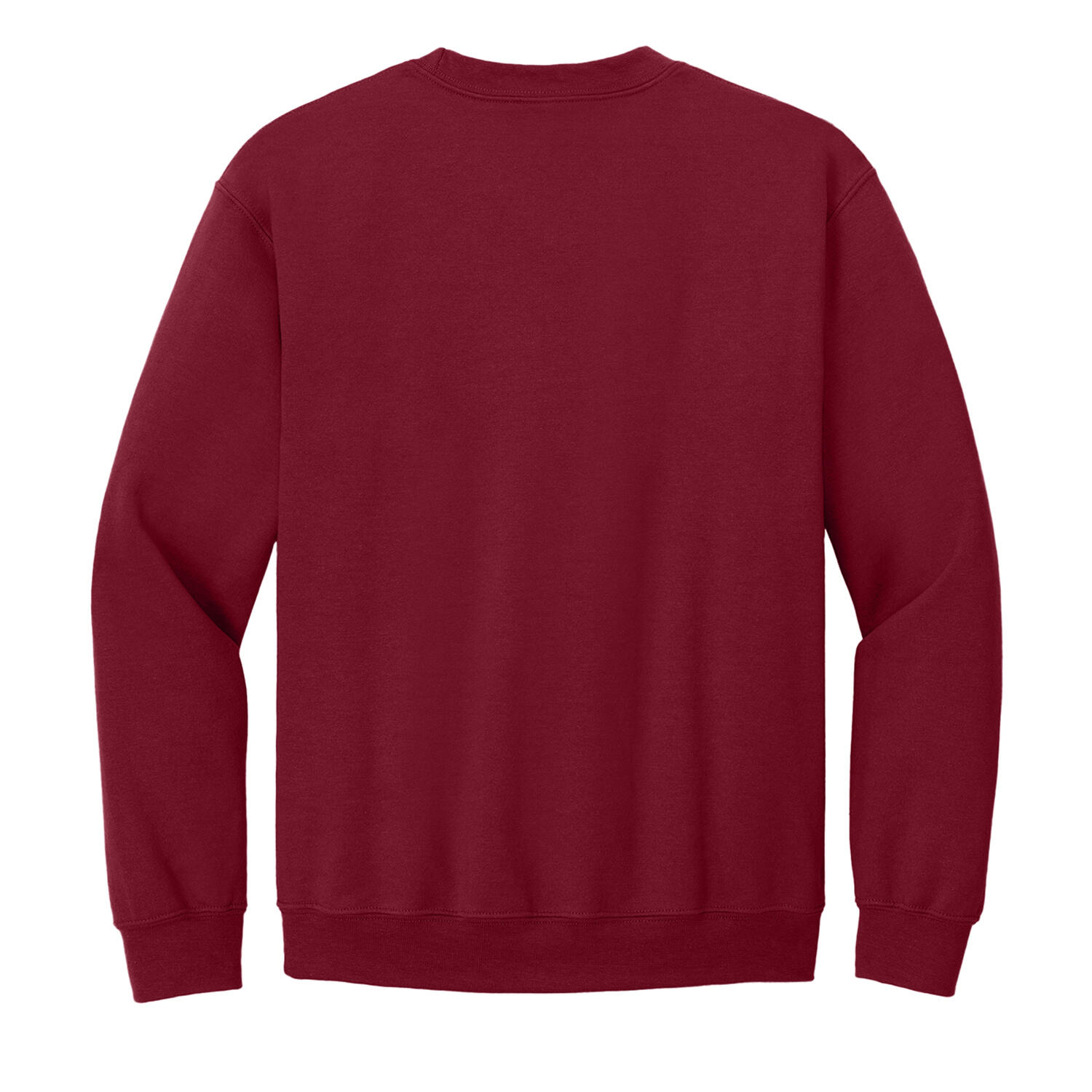 Felpa Girocollo Adulto Unisex Gildan Granato 2/3
