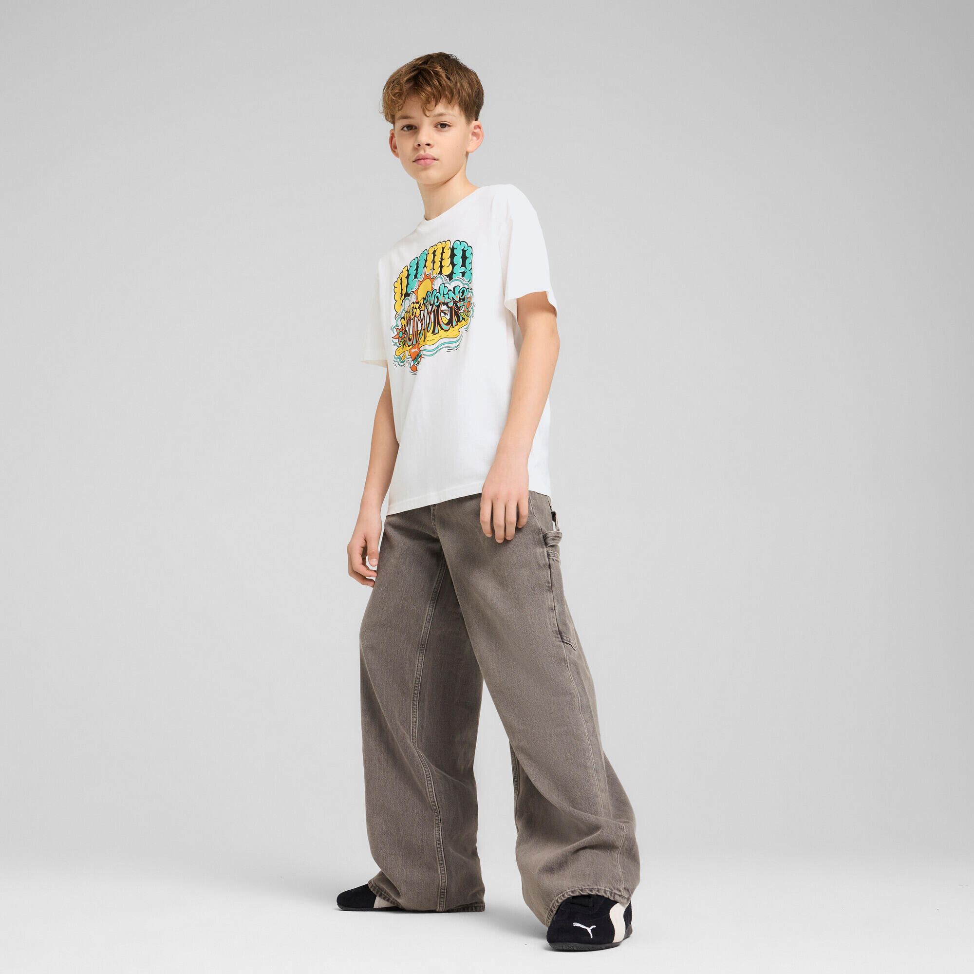T-shirt enfant Puma Graphics III 2/7