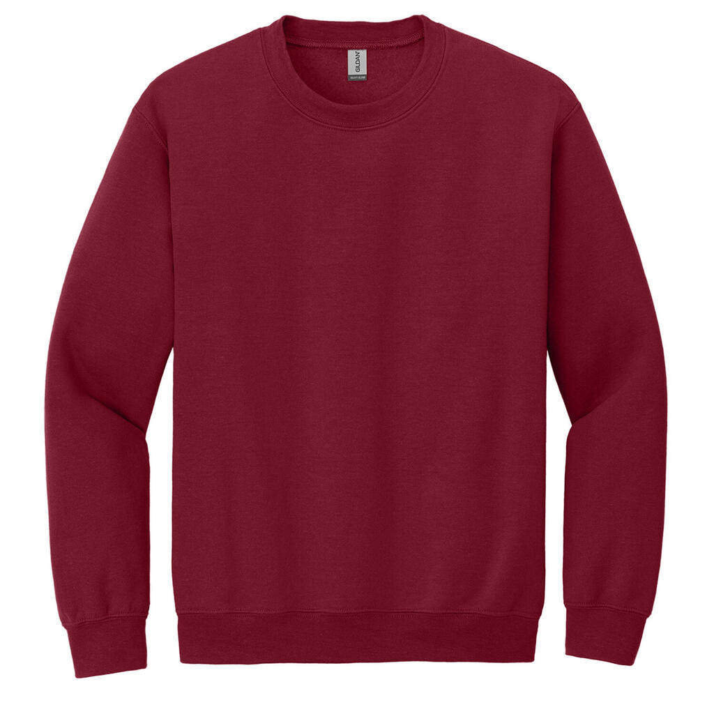 Unisex Adult Heavy Blend Crew Neck Sweatshirt (Garnet)