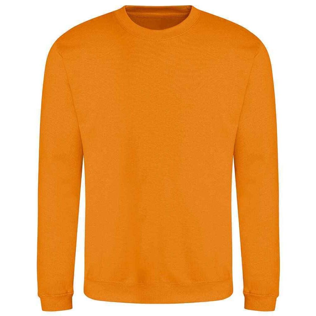 AWDIS Adults Unisex Just Hoods Sweatshirt (Pumpkin Pie)