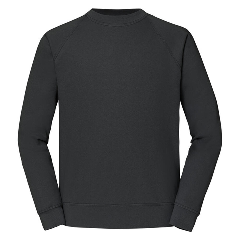 Unisex Adult Classic Raglan Sweatshirt (Light Graphite Solid)