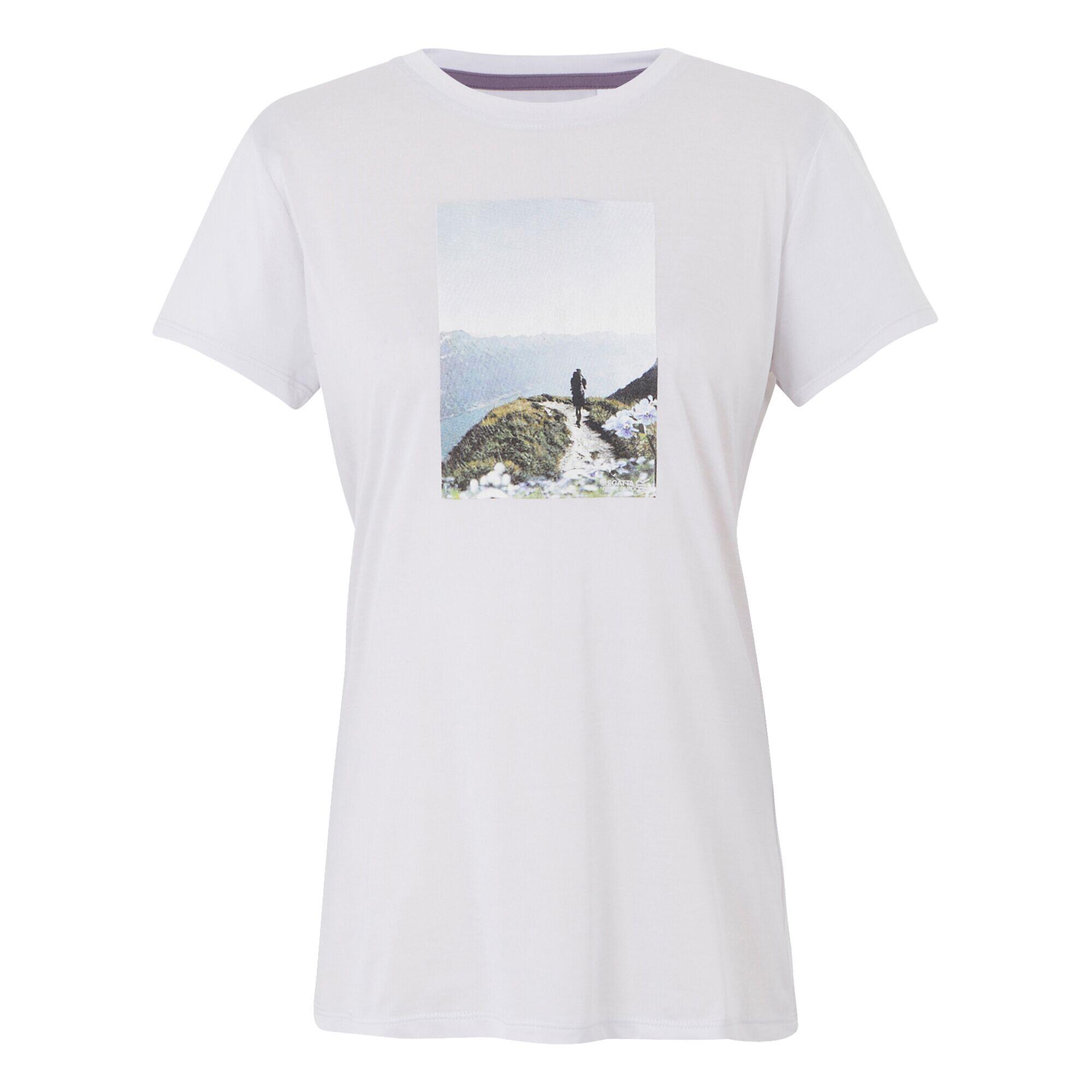 REGATTA Womens/Ladies Fingal IX Hiker Marl TShirt (Lilac Hint)