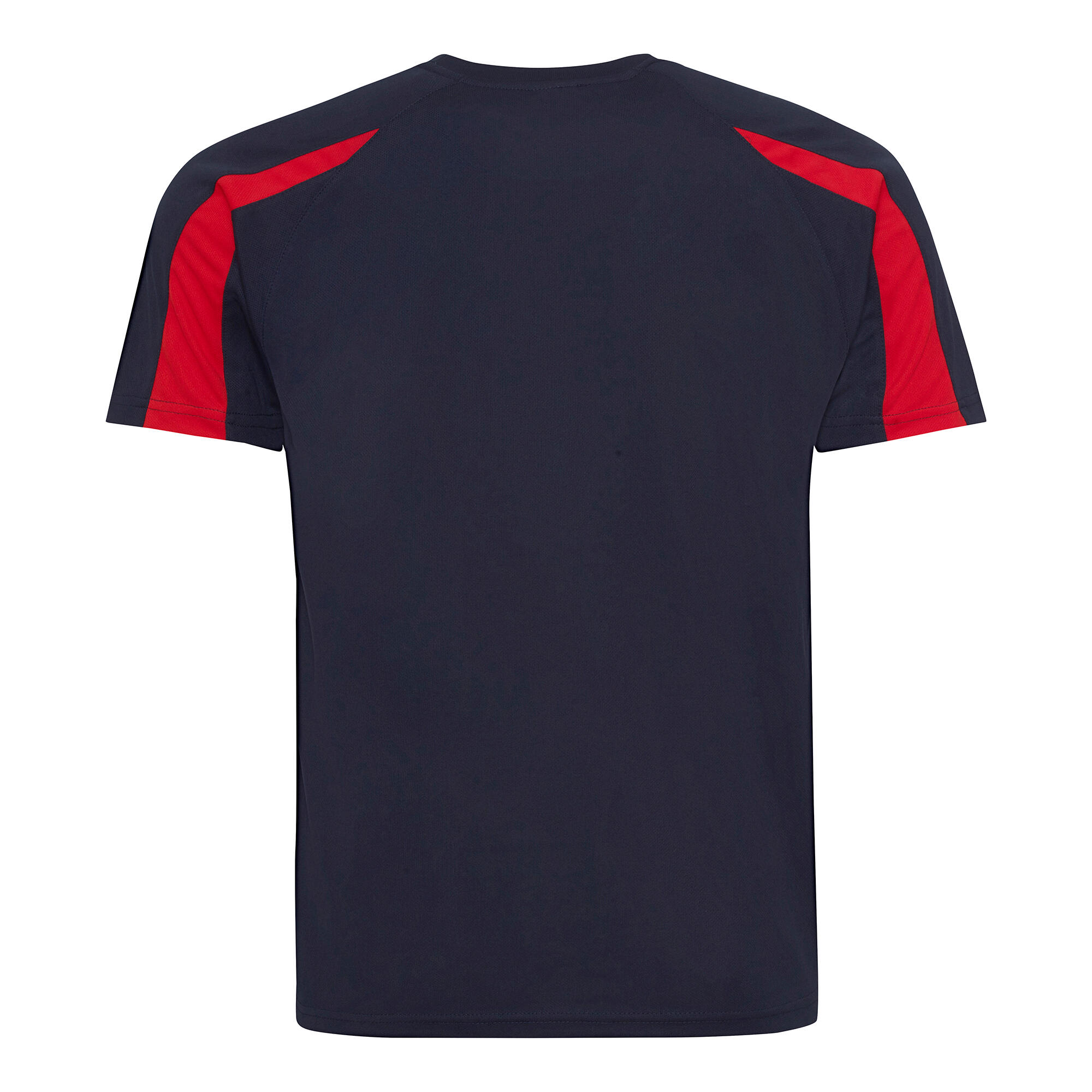 Maglia Manica Corta Uomo Just Cool Blu/Rosso Fuoco 2/2