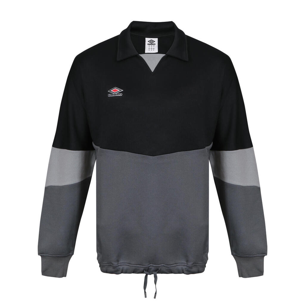 Umbro Men's Black Drill Top Sweatshirt
