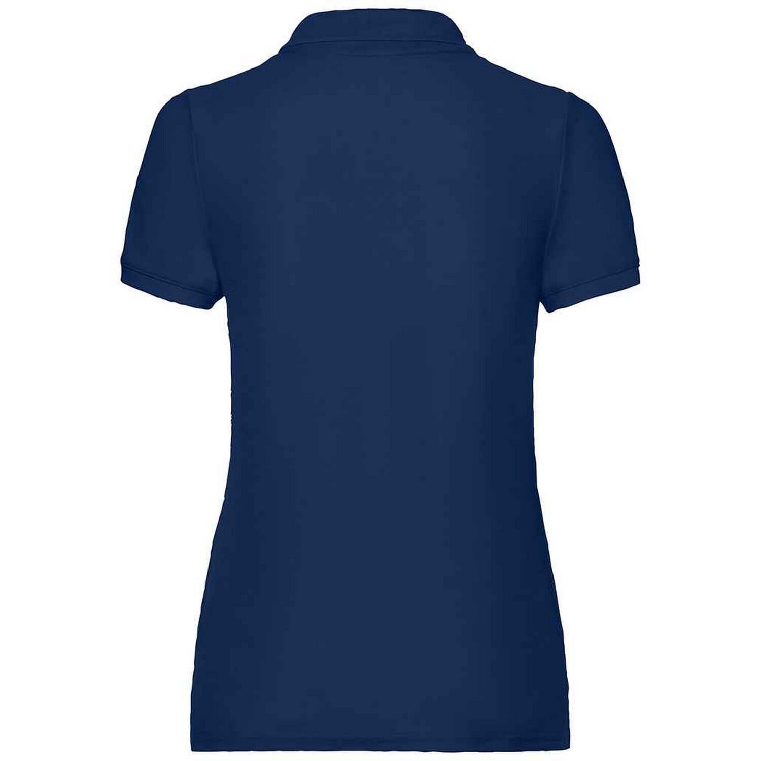 Polo Manches Courtes Femme (Bleu Marine) 2/3