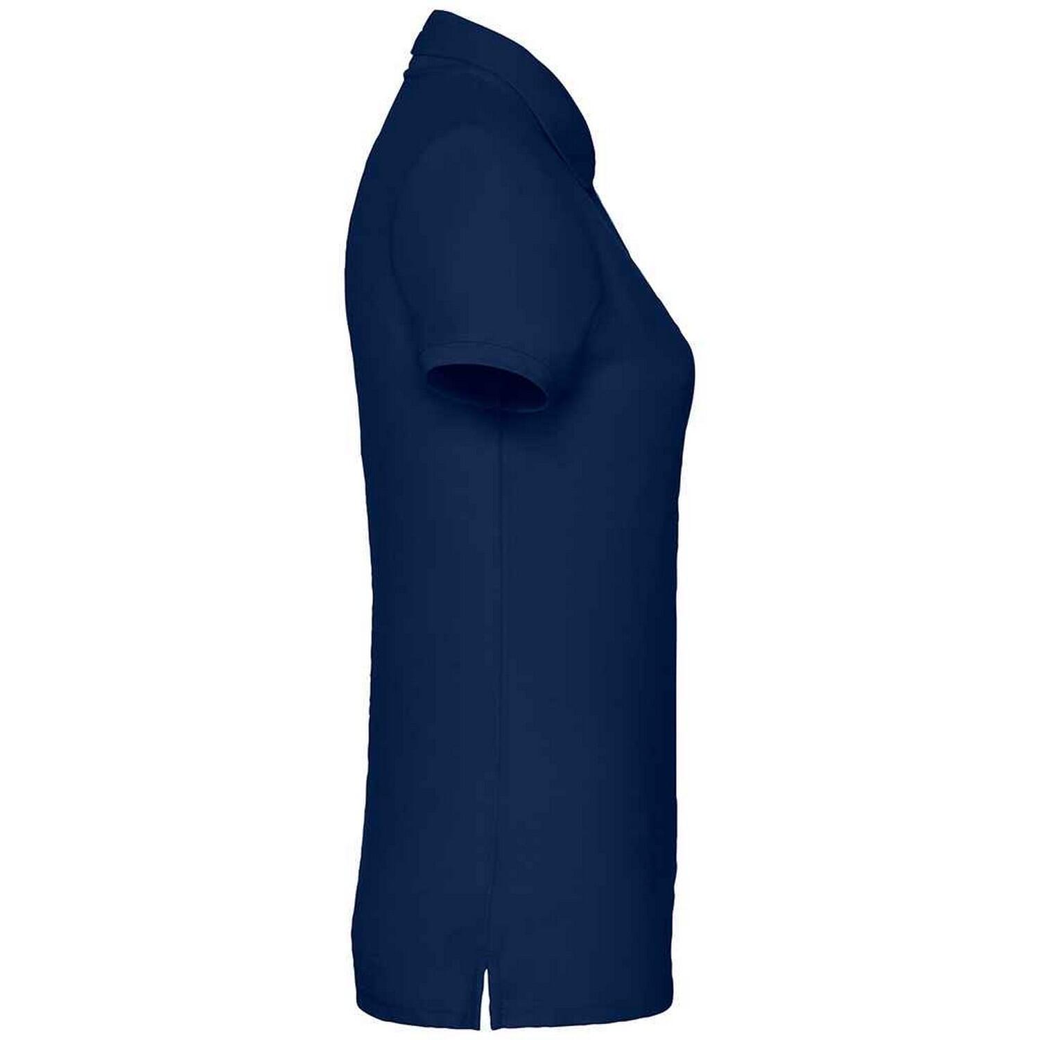 Polo Manches Courtes Femme (Bleu Marine) 3/3