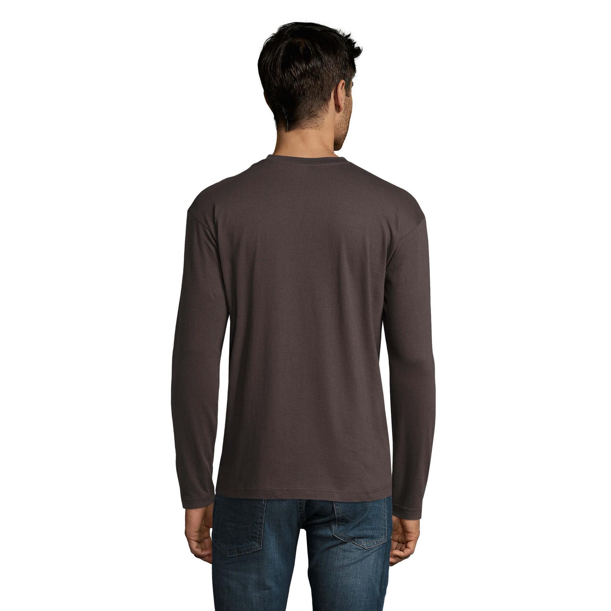 Tshirt MONARCH Homme (Gris Foncé Uni) 2/3