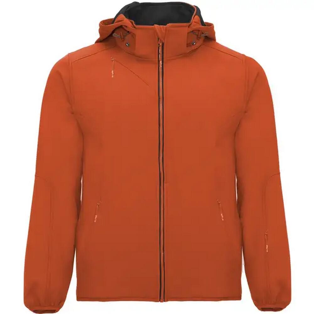 Mens Siberia Soft Shell Jacket (Bermellion Orange)