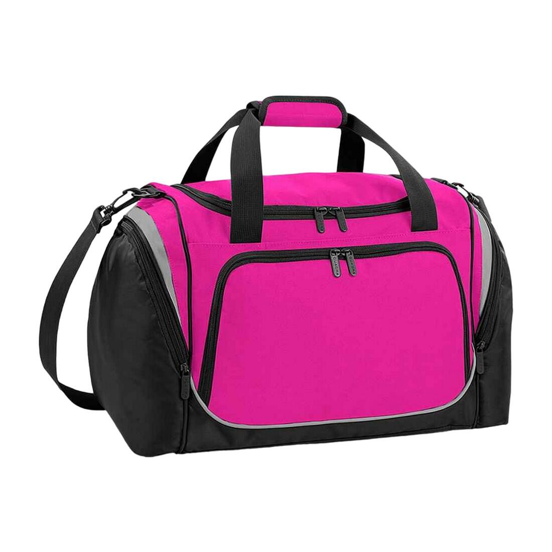 QUADRA Pro Team Locker Bag (Fuchsia/Black/Light Grey)