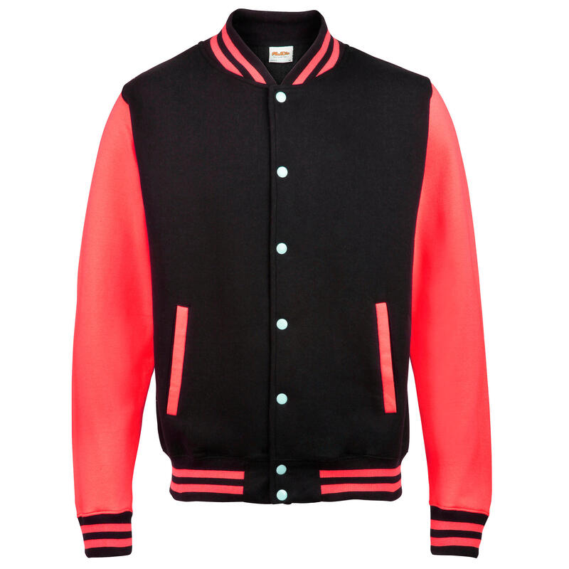 Veste Scolaire Enfant Unisexe (Noir/Rouge)