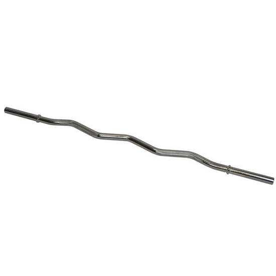 Barra per curl con manubri 120 m + 2 fermi a disco Sporti