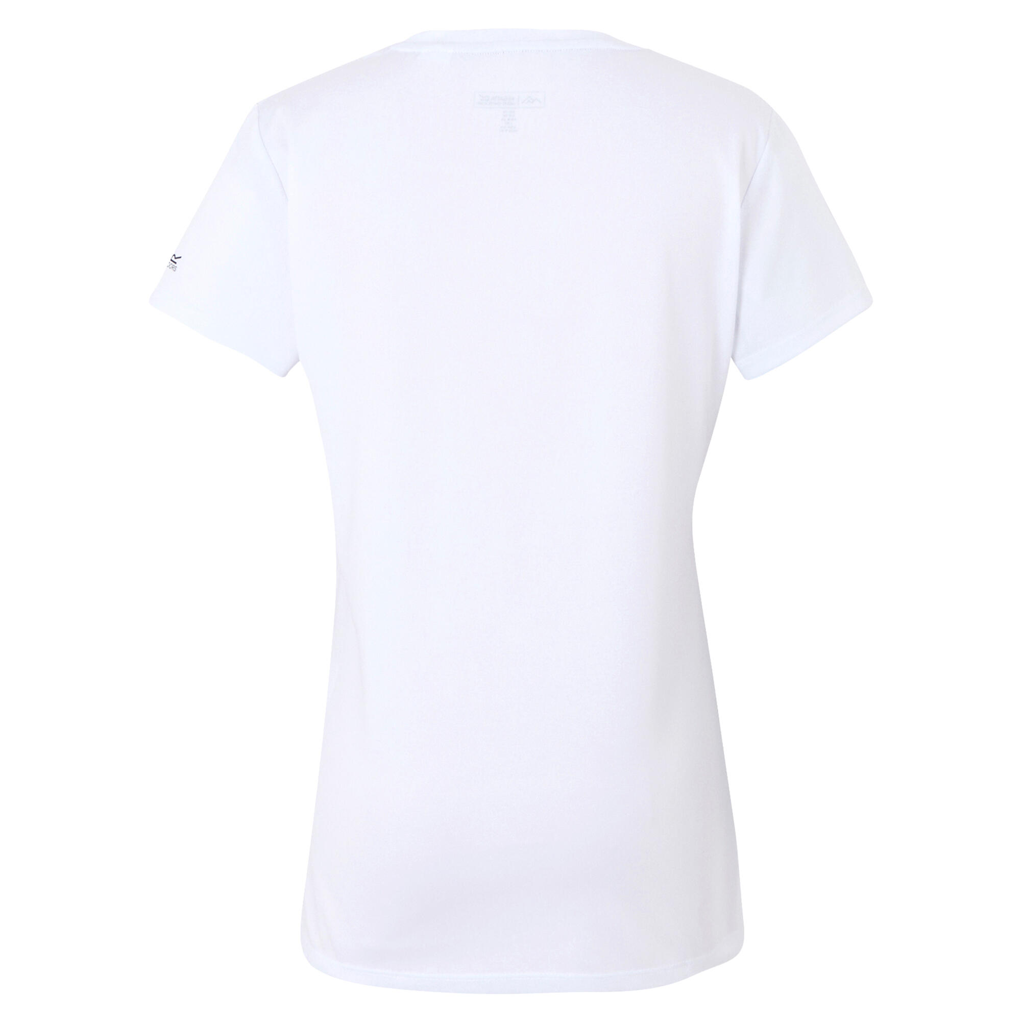 Womens/Ladies Fingal IX Globe TShirt (White) 2/4