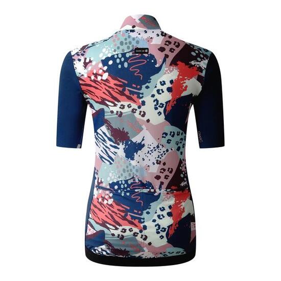 Maillot Dare 2B AEP STIMULUS Femme Bleu Marine multicolore col V
