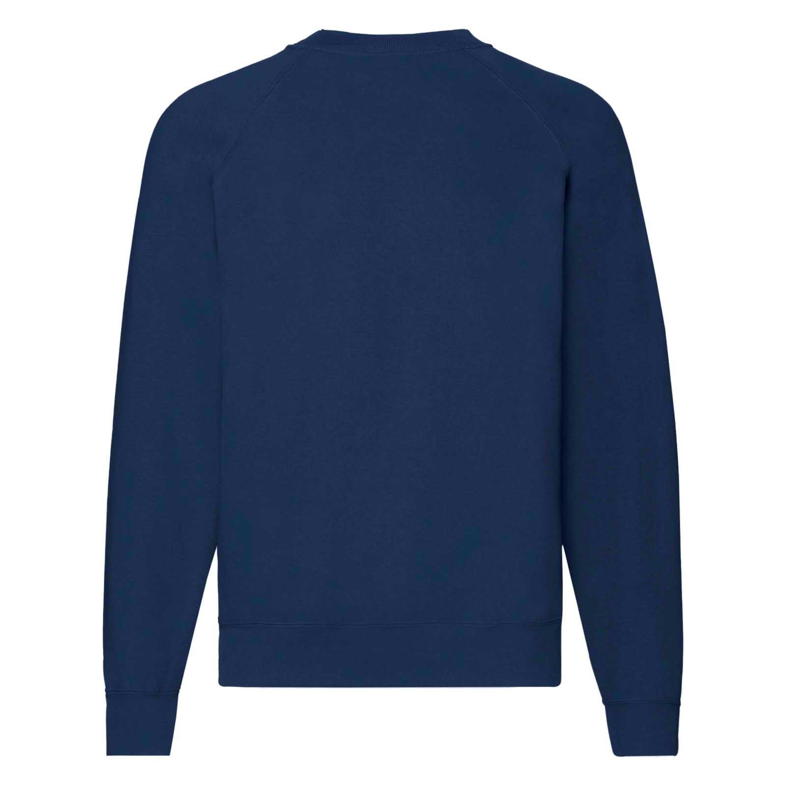 Mens Classic 80/20 Raglan Sweatshirt (Navy) 2/2