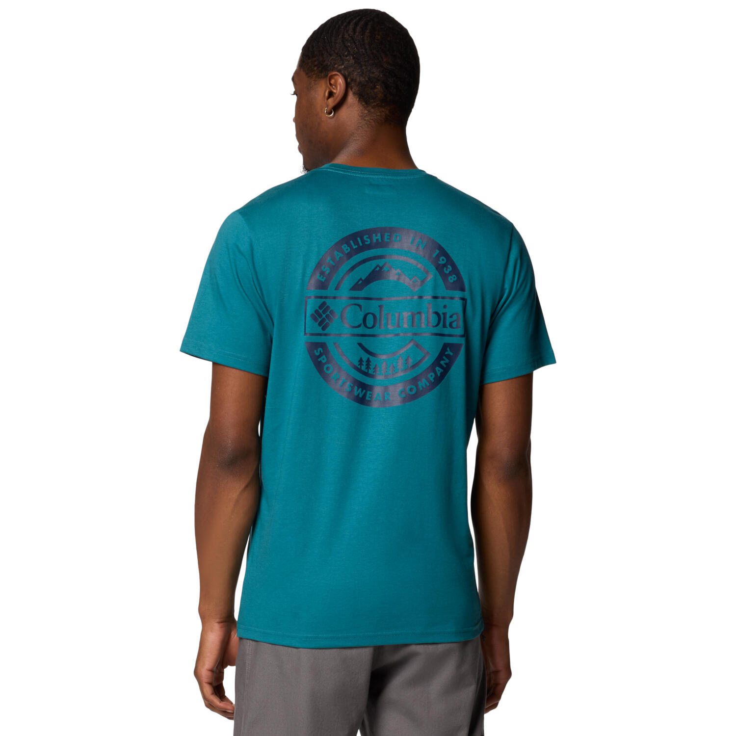 T-shirt sportowy z krótkim rękawem męski  Rapid Ridge Back Graphic Tee II 3/4