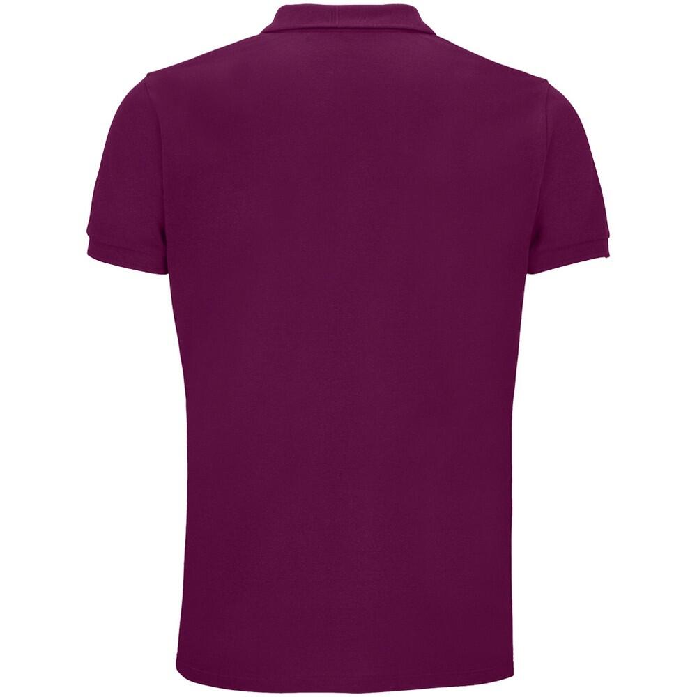 Mens Planet Piqué Polo Shirt (Astral Purple) 2/4