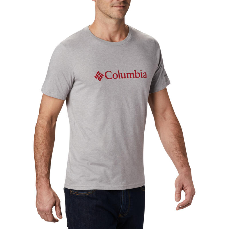 Férfi póló,  CSC Basic Logo SS Tee, szürke