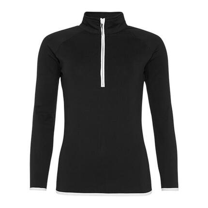 Pull Femme (Noir Vif / Blanc Arctique)