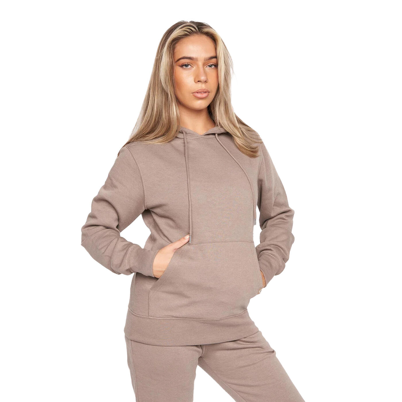 JUICE Womens/Ladies Cremmoore Hoodie (Stone)