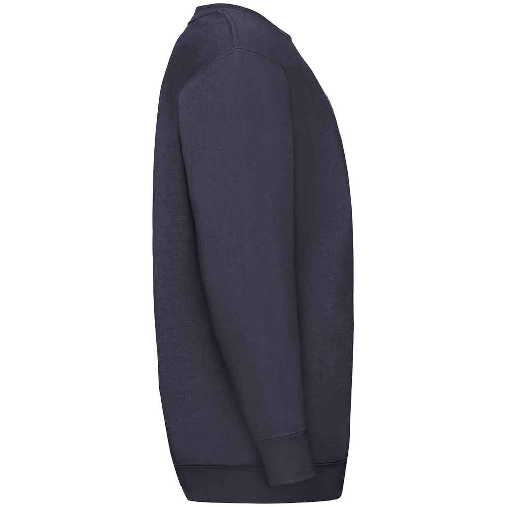 Kinder Klassik Drop Schulter Sweatshirt Mädchen Dunkles Marineblau 3/3