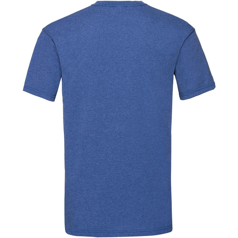 Kurzarm TShirt Herren Retro Royal meliert 2/2